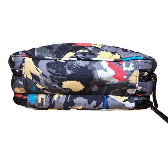 Vera Bradley Large Cosmetic Makeup Bag Splash Floral Pattern LN Condition - Picture 3 of 9